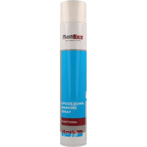 Trade Upside Down Marking Spray Paint White 750ml