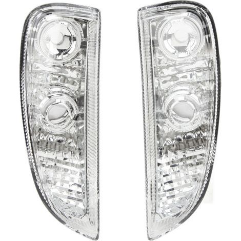 2 piezas de cubierta de luces diurnas delanteras 95563118202 para Cayenne 957 2007 a 2010 (1/5)
