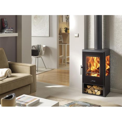 Kaminofen CONDOR TRIVISION 8kW EcoDesign, Energie Label A