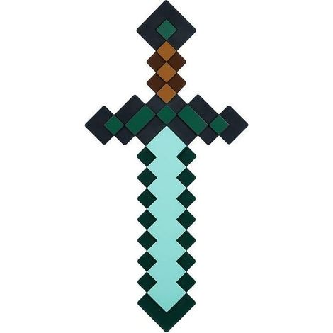 Lampada Paladone Spada di Diamante Colorata 40 cm Minecraft