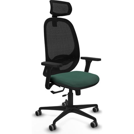 Chaise de bureau piqueras y crespo Cilanco noir réglable confort (1/2)