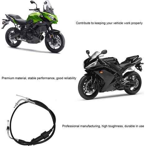 Câble de commande d'accélérateur M CB16 compatible avec YAMAHA PW80 1985-2007 BW80 1986-1990 (1/5)