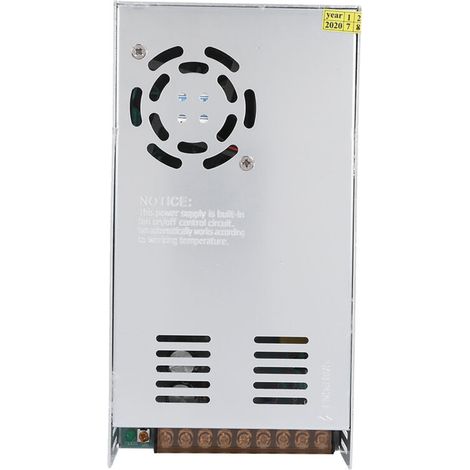 LED-Schaltnetzteil, Gehäuse aus Aluminiumlegierung, hoher Wirkungsgrad, Schutz vor Überlastung, Überspannung und Kurzschluss, für Automatisierung und Displays (S-350-5 (5V/70A/350)) (1/5)
