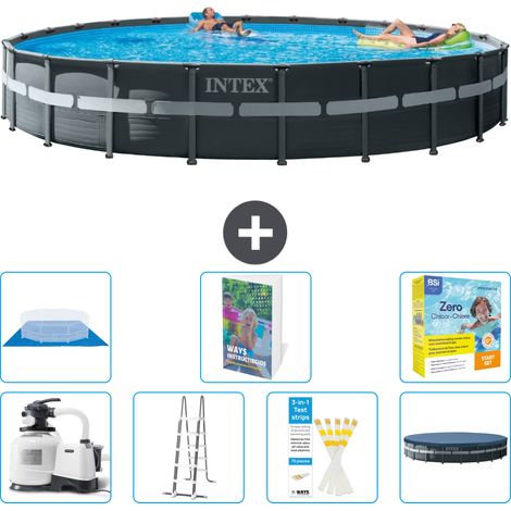 Intex Piscine Ultra XTR Ronde - 732x132 cm - 8-pièces  S546 (1/3)