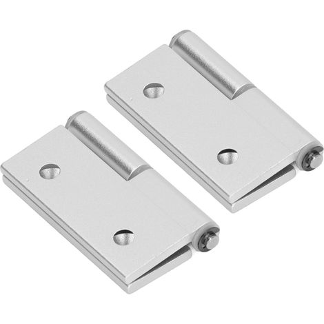 Charnière Pliante en Aluminium Renforcé pour Meuble, avec Douille en Résine Antichoc