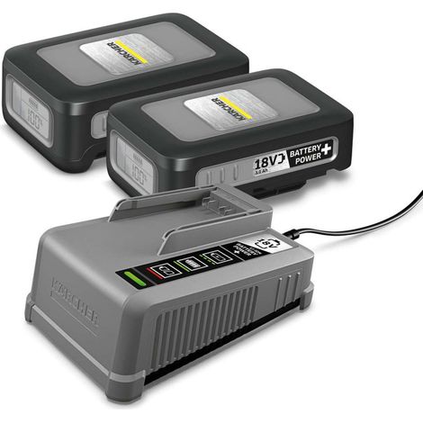Cargador batería karcher battery power+ 18/30 18 V 3 Ah