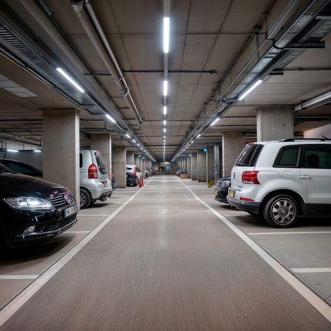 Plafoniera Stagna LED 120cm 36W High Lumen 140lm/W IP66 Collegabile FLEXILITE No Flicker 4000K Bianco Naturale (1/5)
