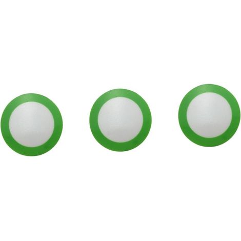 PRETYZOOM 3pièces Tapis De Cuisson Silicone Résistant Chaleur Rond Revêtement Antiadhésif Pour Cuisson Pour Barbecue Et Pâtisserie Réutilisable Et Pratique'-'- (1/5)