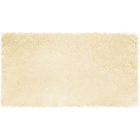 Tapis imitation Tafalda, beige, 60 x 110 cm, polyester. (1/5)