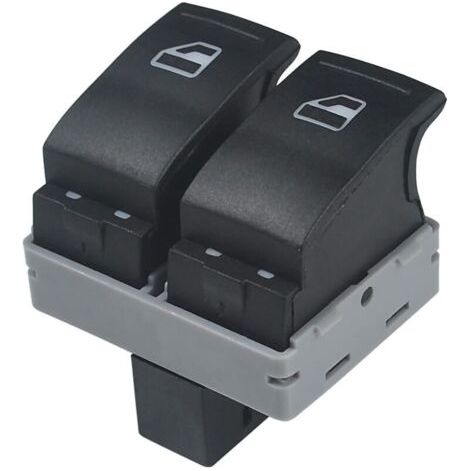 Window regulator switch, electric window regulator switch button 7E0959855A for Muvan T5 T6 2005-2009, driver's side (1/4)