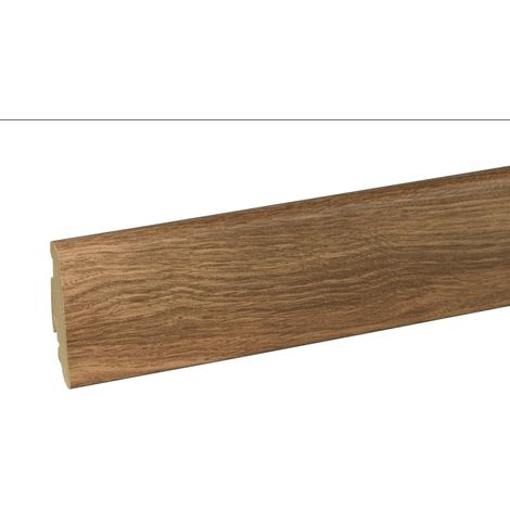 Neuhofer Fußleiste 240 cm x 58 x 19 mm teak Sockelleisten & Fußleisten (1/3)