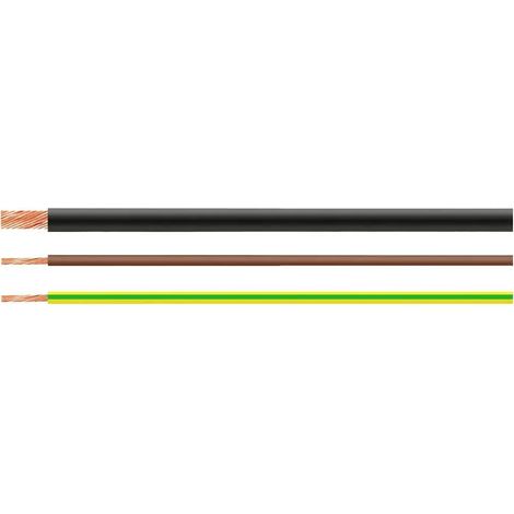 [NEUWERTIG] B-Ware Helukabel Einzelader Leitung Kabel H07 Z K 1x1.50 Mm² Braun Weiß 100m Polyolefin