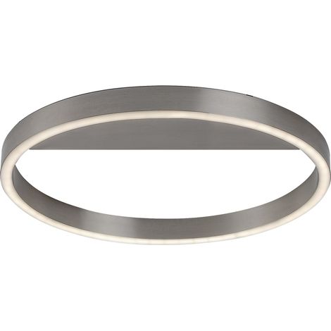 Plafonnier anneau moderne gris Ø40 LED 20W Rabalux (1/5)