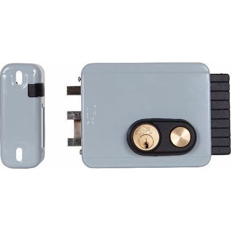 Serratura elettrica 'BLOCK-OUT' con pulsante versione sinistra - MADE IN ITALY