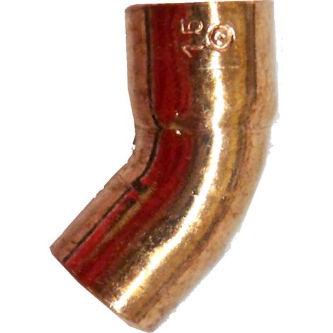 Accesorio de cobre curva 45° MH SERIE 5000 - Conex Bänninger Diámetro: Ø18 mm