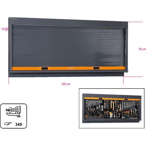 Beta C55P Parete portautensilie racing system rsc55