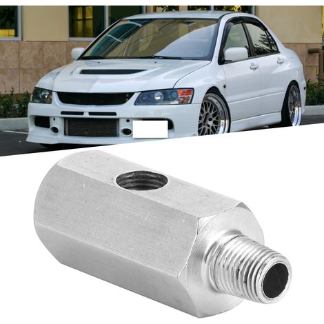 Adaptateur en Acier Inoxydable BSPT 1/8 vers NPT pour Capteur de Pression d'Huile et Ligne d'Alimentation Turbo (1/5)