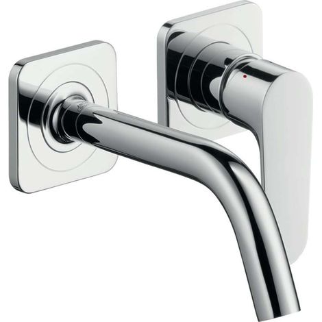 AXOR Citterio M Miscelatore monocomando lavabo ad incasso per montaggio a parete con bocca 167 mm e rosetta Cromo, 34113000 (1/4)
