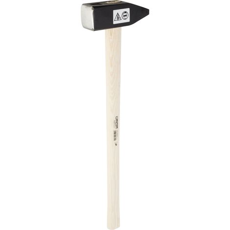 RUTHE Vorschlaghammer mit 60 cm Eschenstiel 3 kg (1/2)
