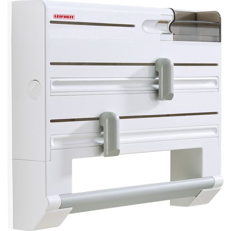 Filmschneider spender, papier, weißes papiertuch - Leifheit - 25723