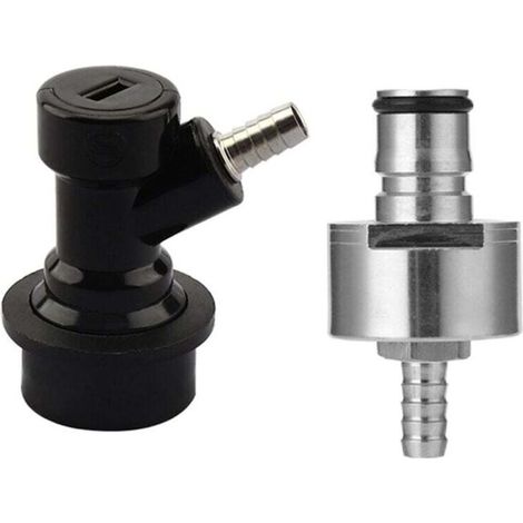 Bouchon De Carbonatation Pour Brassage Bière Avec Déconnexion Rapide 5/16 Pouces Adapté Aux Bouteilles PET-Crezuo
