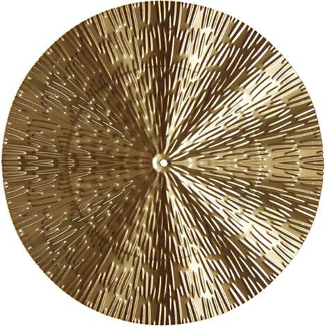 Decoración de pared de hierro dorado – estilo vintage, varios tamaños (de 13,5 cm a 25,5 cm), regalo ideal para el hogar, 1 pieza incluida. (1/5)