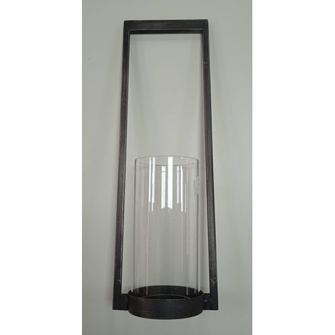 UNOPIU' Porta Candele Ferro Cilindro