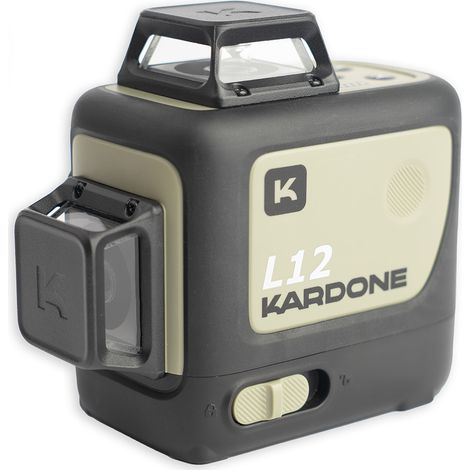 Laser-Nivelliergerät L12-360G mit 360° grünen Linien + Zubehör - KARDONE - L12-360G (1/5)