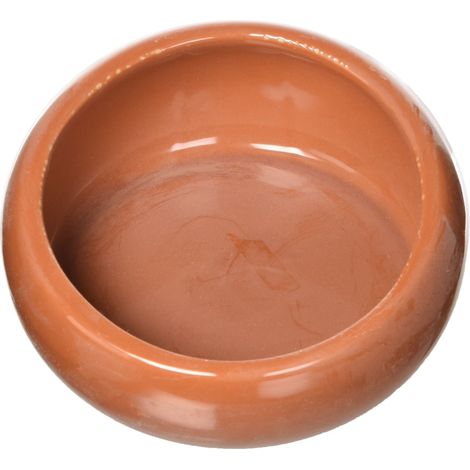 Living World - Piatto ergonomico in terracotta, grande (1/2)