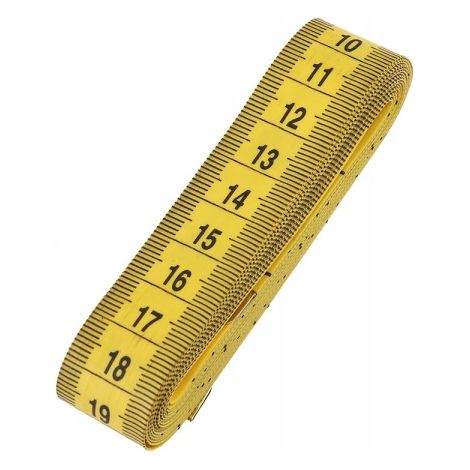 Cinta de coser suave, de 120 pulgadas, de doble cara, apta para cortar y coser. (1/4)