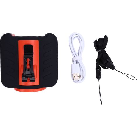 Ortviai Ventilateur portable ceinture 5 vitesses, batterie 10000 mAh, rechargeable USB, pour camping et chantier (1/5)