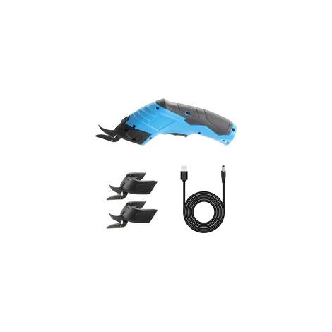 Ciseaux Électriques, Coupe-Tissu Et Carton 3.6 V, Coupe-Tapis Électrique Rechargeable Multi-Cutter Ciseaux Sans Fil Ciseaux (1/5)