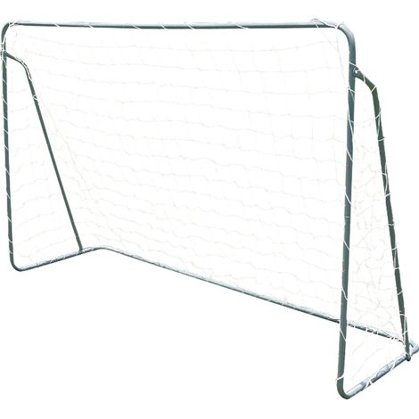 Fußballtor mit Netz, Stahlrahmen, 240cm