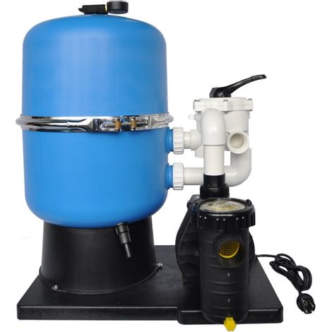 Sandfilteranlage OKU Hawaii Ø 600 mm mit Aqua Plus 11 230 Volt Pumpe (1/4)