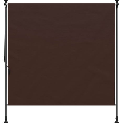 Maison Exclusive - Store Roulant Extérieur Marron 120 x 270 cm
