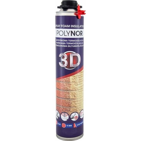 Isolation en mousse expansive Pur Polynor 3D pour garage et combles (1/5)
