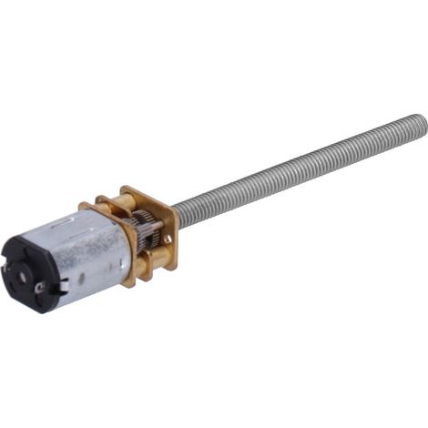 Moteur linéaire à engrenages CC 6 V, vis-mère électrique, réducteur M4x55 mm, 180 tr/min pour appareils électroménagers