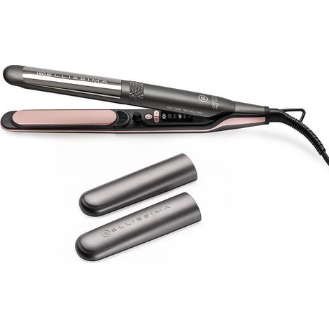 Bellissima Creativity Multistyle Plancha de pelo Caliente Negro, Rosa 2 m (1/4)