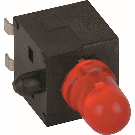 Mentor Affichage LED individuel CMS 2625.2081 vert 3 mm 32 mcd 60 ° 20 mA 2.4 V 9.6 mm -40 °C 85 °C