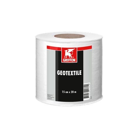 Griffon – Géotextile élastique 20m x 30cm pour étanchéité – Protection béton, métal, bois, PVC – Absorption optimale HBS-200