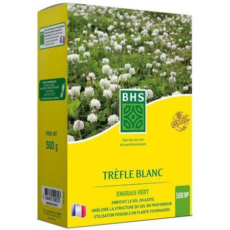 bhs Weißklee Grüngutdünger 500g für Gartenbau