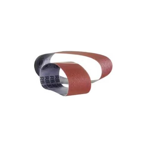 Nastri abrasivi Hermes 75x533 mm marrone rosso 10 pezzi