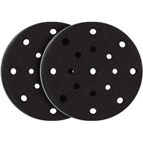Stück 150 mm weiche Schleifscheiben, weiche Schaumstoffoberfläche für Schleif- und Polierscheiben, Geräuschdämpfung (17 Löcher)