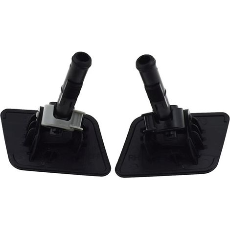 One pair of 98680-3Z000 and 98690-3Z000 headlight washer nozzles suitable for Hyundai I40 headlights (models 11-15). (1/4)