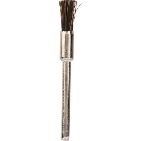 Ortviai Brosse de polissage en crin de cheval 3 mm (3×8 mm) – Lot de 10 pièces pour bijouterie et finition précise (1/5)