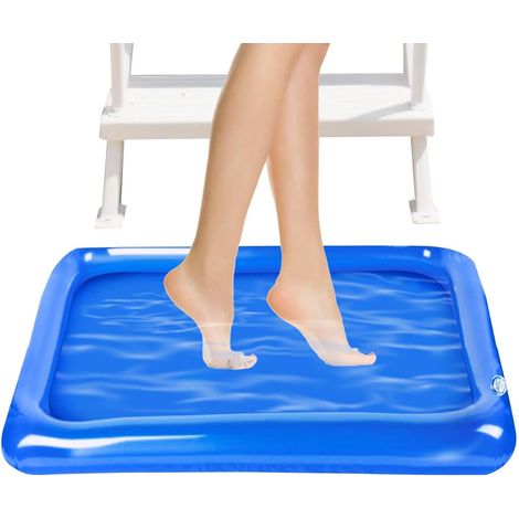 Pédiluve Piscine Gonflable Pour Bain De Pieds Bassin Bain Trempage Podal pour Adultes Propriétaires Voyageurs Plage Camping Vacances Jardin Terrasse Hôtel Maison Cabane (1/5)