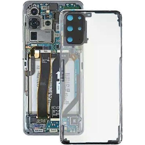 Coque arrière transparente en verre pour batterie Samsung Galaxy S20+ - SM-G985F/DS (1/5)