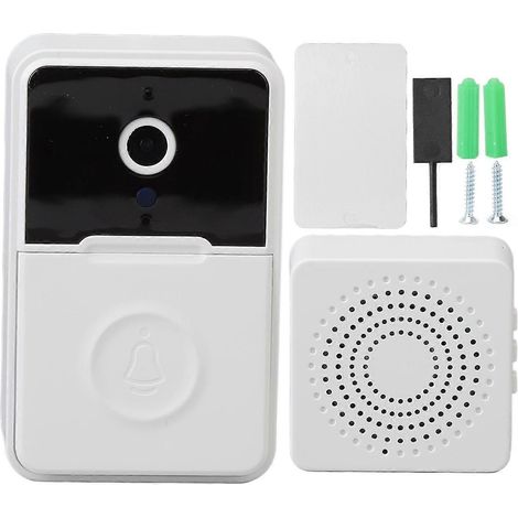 Kabellose Türklingelkamera mit WLAN-Gegensprechanlage und intelligenter Videofunktion für die Tuya-App, Fernbedienung, 30 W, HD-Qualität, geringer Stromverbrauch