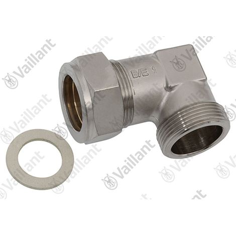 VAILLANT Verschraubung, Winkel HV-HR VC 10+15+20+25+30 CS/1-5 R1 u.w. Vaillant-Nr. , 0020057205