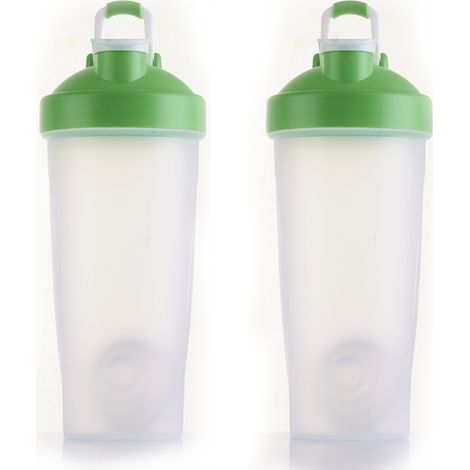 Bouteille en plastique pour shakes protéinés, substituts de repas, smoothies, boissons et salades. (1/5)